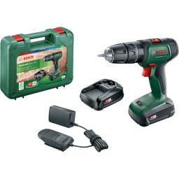 Masina De Gaurit Bosch 06039D4102 Cu Percutie Cu Acumulator 2 Trepte De Putere Universal Impact 18V Verde/Negru