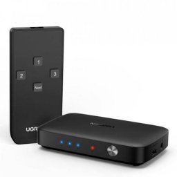 Switch Video UGREEN "CM332" 4K la 30Hz 3 x HDMI Negru
