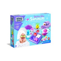 Set Creativ AS Clementoni Stiinta si Joaca - Salon de Spa si Sapunuri Varsta 8 Ani+ Multicolor