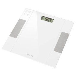 Cantar Corporal Sencor Fitness LCD Functii BMI BMR Max 150kg Alb