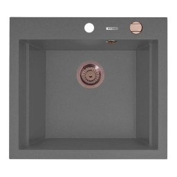 Chiuveta Bucatarie Pyramis SIROS 57x51.5 1B Grey Copper