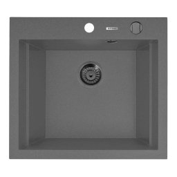 Chiuveta Bucatarie Pyramis SIROS 57x51.5 1B Grey Gun Metal