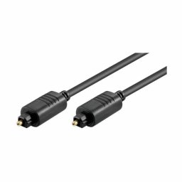 Cablu Optic Goobay Toslink Tata - Toslink Tata Diametru Cablu 5mm 2m Negru