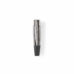Set 25 Bucati Conector XLR Nedis 3 Pini Mama Metal