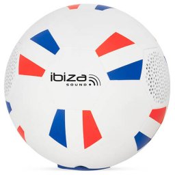 Boxa Portabila Bluetooth Ibiza Sound TWS 30W cu USB/MicroSD/AUX Forma Minge Alb