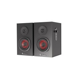 Boxe Natec Helium 200 Red 10W Negru