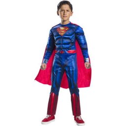 Costum de Carnaval Rubies Black Line - Superman Deluxe 3ani+