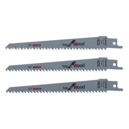 Set 3 Panze pentru Fierastrau Bosch F016800303 pentru Taiere Lemn 150MM