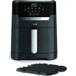 Friteuza Cu Aer Cald Tefal EY505815 Fryer Easy Fry and Grill 4.2l 1550W Negru