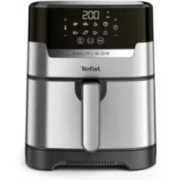 Friteuza Fara Ulei Tefal EY505D15 Easy Fry and Grill 4.2l 1400W 8 Programe Negru/Argintiu