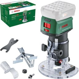 Bosch Bosch Powertools Cordless router AdvancedTrimRouter 18V-8 (green/black, without battery and charger)