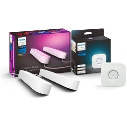 Philips PHILIPS HUE HUE white & color Ambiance Play Lightbar, LED light (white, twin pack)