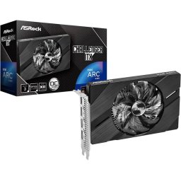 Placa video Asrock Intel Arc A380 Challenger ITX OC, graphics card - 6GB - 1x HDMI, 3x Displayport Version 2.0