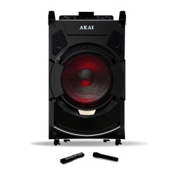 Boxa Portabila Akai Dj Activa Cu Eq & Fader Negru