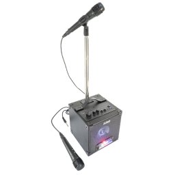 Set Karaoke Party Boxa Cu Stativ Si Microfon Negru