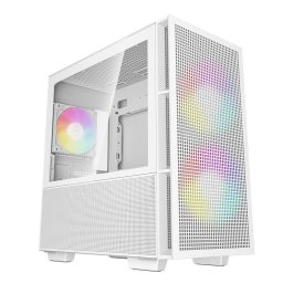 Carcasa Deepcool CH360 Fara Sursa aRGB Alba