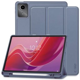 Husa tableta TECH-PROTECT Smartcase Pen compatibila cu Lenovo Tab M11 11 inch Lavender