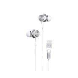 Casti Maxell XC1 USB-C USB-A Adaptor Alb