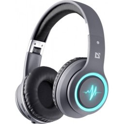 Casti Telefon Defender Freemotion B571 LED Wireless Negru