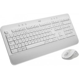 Kit Tastatura + Mouse Logitech MK650 Signature Combo Business Alb
