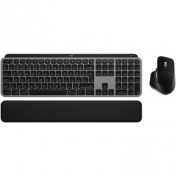 Kit Tastatura + Mouse Logitech MX Keys S Combo Mac Negru
