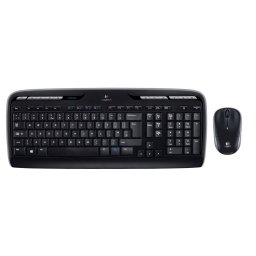Kit Tastatura + Mouse Logitech Wireless Combo MK330 Negru