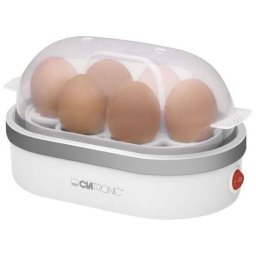 Fierbator Clatronic egg cooker EK 3497 400W whiteite / silver - for 6 eggs