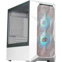 Carcasa Cooler Master MasterBox TD300 Mesh ARGB Tempered Glass Alb
