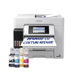 Multifunctionala Inkjet Color Epson EcoTank L6580 Duplex A4 ADF Alb