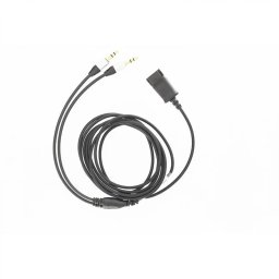 Cablu Adaptor Tellur QD La 2 x Jack 3.5mm 2.2m Negru