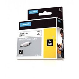 Consumabil Dymo Rhino shrink tube - black/wh
