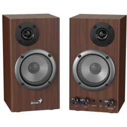 Boxe Genius 2.0 RMS 16W (2 x 8W) Lemn Maro