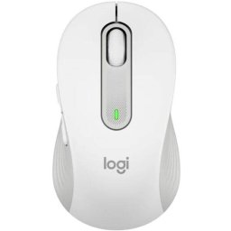 Mouse Wireless Logitech Signature M650 For Business - Right-Handed - Medium Alb