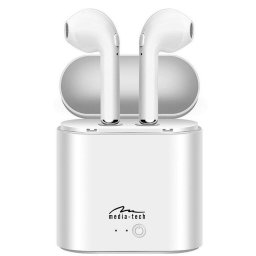 Casti Media-Tech Wireless R-PHONES TWS MT3589W Alb