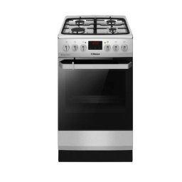Aragaz Hansa FCMX5825092 Mixt 4 Arzatoare 65L Clasa A Cuptor Electric Inox
