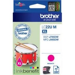 Cartus Cerneala Brother LC-22UM 1200 Pagini Magenta