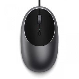 Mouse Optic Satechi C1 USB-C cu Fir Negru/Gri