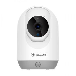 Camera de Supraveghere de Interior Tellur WiFi Smart TLL331391 3MP UltraHD Autotracking PTZ Alb