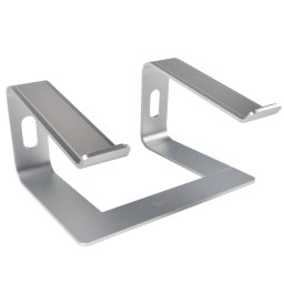 Stand Notebook Spacer 15.6" Aluminiu Demontabil Inalta Laptopul La 150Mm Argintiu