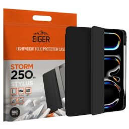 Husa tableta Eiger Husa Storm 250m Stylus iPad Pro 11 (2024) Negru