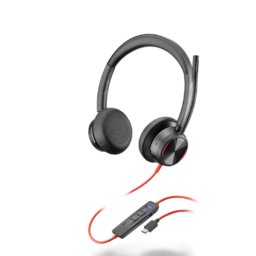Casti HP Poly BW 8225 Stereo -M USB-C HS +USB-C/A Negru