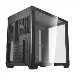 Carcasa Pc darkFlash C285 Middle Tower 7 Sloturi Expansiune Iluminare RGB Negru