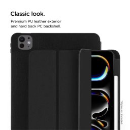 Husa Eiger Storm 250m Classic iPad Pro 11 (2024) Piele Negru