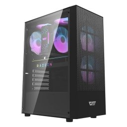Carcasa Pc darkFlash A290 + 3 Ventilatoare Negru