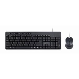 Kit Tastatura si Mouse Gembird KBS-UM-04 US-Layout Negru