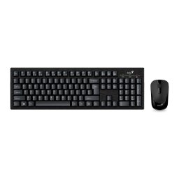 Kit Tastatura si Mouse Genius KM-810 Wireless Negru