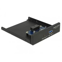 Panou Frontal Delock 3.5Inch USB 3.1 Gen 1 cu 1x USB-A + 1 x USB-C