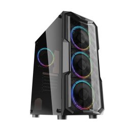 Carcasa PC darkFlash Aquarius Acrylic Middle Tower Format ATX Negru