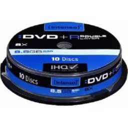 Mediu Optic Intenso Cake Box DVD+R 10 Bucati 8.5GB 8x Dual Layer