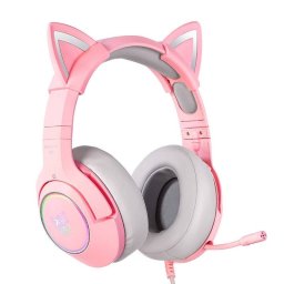 Casti Gaming Onikuma K9 Rgb Roz